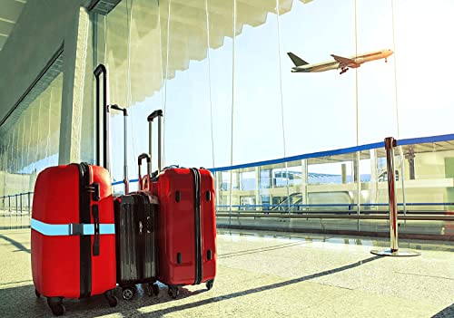 Luggage Straps Suitcase Belts Adjustable 4pcs