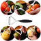WANBY Peeler Set Stainless Swivel Fruit Vegetable Peelers Set with Ergonomic Non-Slip Handle and Sharp Blade for Fruit Vegetable Potato Carrot Cucumber Apple Cheese Ginger Chocolate