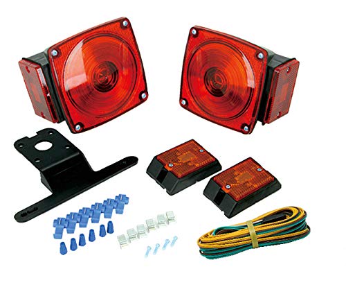 MAXXHAUL 70094 12V Trailer Light Kit (for Trailers Under 80")