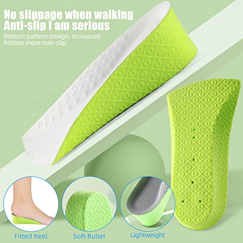 Arch Support Orthotic Insoles, Plantar Fasciitis Insole, 3/4 Memory Foam Heel Seats Foot Orthotic Shoe Inserts, Shock Absorption and Foot Pain Relief, Heel Cushioning