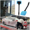 ZCPingNiao Car Windscreen Cleaner 2 Reusable and Washable Microfiber Pads, Windshield Cleaning Tool with Detachable Handle Auto Inside Glass Wiper for Fog & Moisture Removal (Random Color