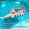 3 Pack Inflatable Pool Chair Float, Water Hammock Lounge Chair, Multi-Purpose Drifter Pool Floats for Summer Pool Lake Beach