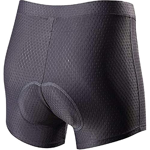 SOUKE Cycling Shorts Women's 3D Padded Bicycle Bike Biking Underwear Shorts Darkgrey