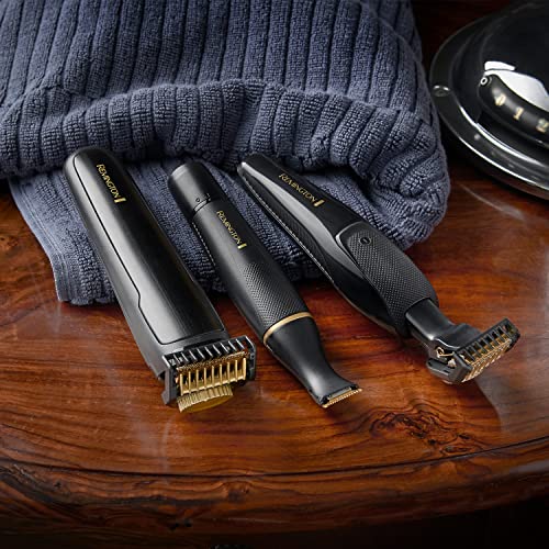 Remington Multi-Hair Trimmer Professional T-Series Detail Trimmer [Nose Hair Trimmer, Ear Hair Trimmer, Eyebrow Shaver, Beard Trimmer] Battery-Operated