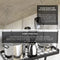 (Ceiling) - JackCubeDesign decorative kitchen ceiling- mount pot pan rack/hanger/storage organiser with 8 hooks - MK397B