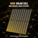 BougeRV Bifacial 200 Watts 9BB Solar Panel