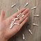 Shutter Repair Pins Replacement Repair Pins Plantation Shutter Pins for Windows Tools, White (20 Pieces)