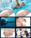 30PCS Tattoo Bandage, Transparent Stretch Adhesive Bandage Film Dressing, Clear Retention Elastic Dressing Tapes, Waterproof Bandages (10X12cm)