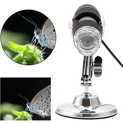 1600X Microscope 8LED Camera Magnifier Tool USB Digital