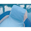 Kelsyus Floating Pool Lounger Inflatable Chair w/Cup Holder Blue (2 Pack) 80014