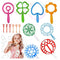 28 Pcs Bubble Wands Set,Large Bubble Wand with Tray, Great for Kids Summer Outdoor Bubble Party Favors(Random Color)