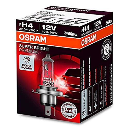 Osram H4 Rally Halogen Globe Headlight Lamp