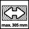 Einhell 4300875 Drag, Crosscut and Mitre Saw TE-SM 254 Dual (2100 W, Drag Function, Laser, Angle Adjustment with Quick-Adjust Facility, Spindle Lock, Clamping Device, Incl Carbide Saw Blade)