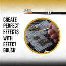 Wargames Delivered Miniature Paint Brushes-Army Painter Brushes-15 Paint Brushes for Miniature Painting-Effect, Fine Tip Detail & Dry Brushes Model Paint Brush - Acrylic Brush Set for Model Painting