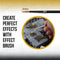 Wargames Delivered Miniature Paint Brushes-Army Painter Brushes-15 Paint Brushes for Miniature Painting-Effect, Fine Tip Detail & Dry Brushes Model Paint Brush - Acrylic Brush Set for Model Painting