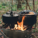 Fire-Maple Antarcti Stainless Steel Kettle and Pot Set 1.0L Camping Kettle and 1.0L Cooking Pot Stovetop Tea and Coffee Pots for Openfire Camping Cookware Portable for Bushcraft Fishing Backpacking