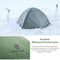 GEERTOP Lightweight 2 Person Backpacking Tent 4 Season Double Layer Waterproof Cold Weather Tent for Camping,Hunting, Hiking, Climbing, Outdoor Travel - Easy Set Up