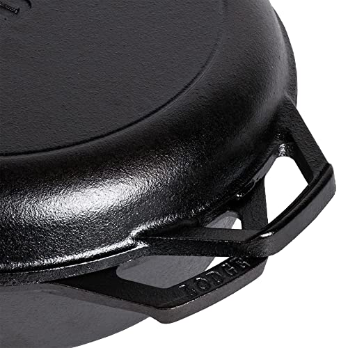 Lodge 3.2 Quart Cast Iron Combo Cooker with Helper Handle