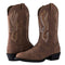 Canyon Trails - Mens Cowboy Boots - Round Toe Cowboy Boots for Men Traditional Mens Western Boots - Mens Boots Round Toe Style - Cowboy Work Boots Men - Cowboys Boots, Brown, 11