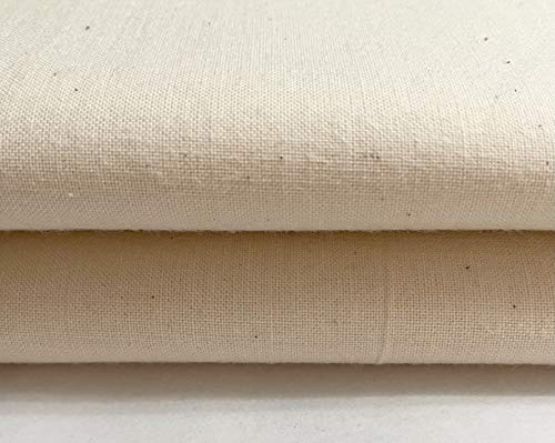 100% Cotton Natural Calico Unbleached Craft Fabric - Medium Weight - 160CM Extra Wide (1 Metre)