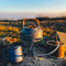 Fire-Maple Feast Heat Exchanger Set | Compact Camping Cookware Kit | Nested Design | Contain with a Pot, Kettle and Non-Stick Frypan | Ideal for Fishing, Picnic and Camp use