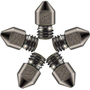 3D Printer Nozzles 5PCS, 0.4mm Tungsten Steel Alloy MK8 Nozzles for Most FDM 3D Printers Ender Series