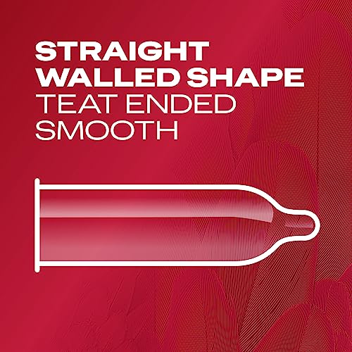 Durex Thin Feel Latex Condoms Regular Fit, Pack of 30