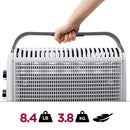 Duronic HV180 Electric Radiator, Energy-Saving Heater with Thermostat, Portable Convector with Carry Handle, Heater with 2 Levels, 1800 Watt Radiator with Overheating Protection, Heat Waves