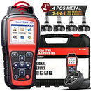 Autel TPMS Relearn Tool MaxiTPMS TS508WF Kit, with $120 4PCS MX-Sensors (315+433Mhz), 2024 Upgraded of TS508/TS501/TS408, One-Click TPMS Diagnose & Reset, TPMS Relearn/Activate, Clear TPMS DTCs