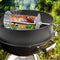 Onlyfire BBQ Grill Rotating Stainless Steel Rotisserie Trays Kit with Hexagon Hole- Fits for Any Grill