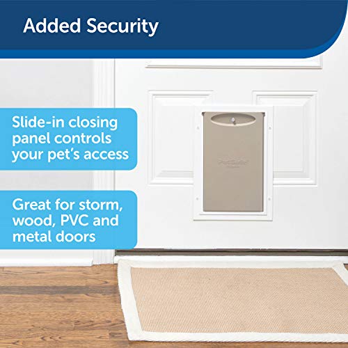 PetSafe 640ML Staywell, Aluminium Pet Door, Large, Solid Design, Easy Install