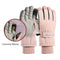 DGBAY Cycling Touch Screen Outdoor Gloves,Snow Gloves Women,Ski Gloves Woman,Bike Gloves, Cycling Gloves,Spalsh Proof Jogging Skiing Hiking Running, Winter Sprots Gloves(Pink)