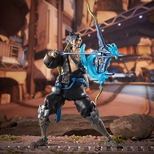 Overwatch OVERWATCH Ultimates - 6" Hanzo and Genji Dual Pack with Accessories - Blizzard Video Game Characters - Collectible Action Figure and Toys for Kids - Boys and Girls - Ages 4+