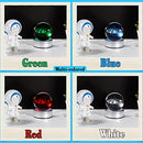 IFOLAINA 3D Solar System Crystal Ball 3.15" Astronomy Gifts for Kids The Solar System Model Glass for Physicist Decorative Planets with Stand