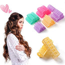 30 Pcs Plastic Hair Rollers Curlers,BetterJonny 5 Sizes Hair Rollers Self Grip Curly Hairstyle PortableHome DIY Hair Styling Tools for Women Ladies Short Hair Long Hair Hairdressing Styling Tools