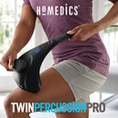 HoMedics Twin Percussion Pro Dual Node Massager with Heat