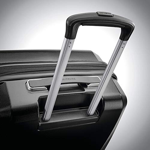 Samsonite Winfield 3 DLX Hardside Luggage with Spinner Wheels, Black, 3-Piece Set (20/25/28), Winfield 3 DLX Hardside Expandable Luggage with Spinners