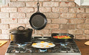 Lodge L8DO3 Cast Iron Dutch Oven, Pre-Seasoned, 5-Quart, Black