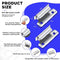 Laiaouay 16 Pieces 3D Printer Bed Clips Clamp Hot Bed Glass Platform Fix Clamps and Silicone Leveling Solid Bed Mounts Set