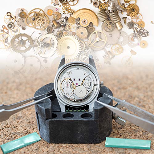 2 Pieces Watch Cleaning Putty DIY Cleaner Watch Cleaning Clay for Cleaning Wheel Pivots Hands Watch Cleaning and Repair Tool