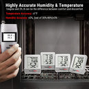 ThermoPro TP49W Hygrometer Indoor Thermometer with Large Digital View Humidity Meter with Temperature and Humidity Sensor Room Thermometer for Baby Humidity Monitor for Greenhouse Cellar Garage