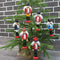 (Nutcracker-12) - BlueSpace Christmas Nutcracker Ornaments Set Wooden Nutcrackers Hanging Decorations for Christmas Tree Figures Puppet Toy Gifts (13cm , Set of 6pcs)