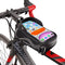 Darevie Bike Phone Front Frame Bag Bicycle Bag Waterproof Bike Phone Mount Top Tube Bag Bike Phone Case Holder Accessories Cycling Pouch Bike Handlebar Bag