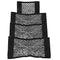 Car Boot Storage Nets, 4 PCS Car Net Pocket Cargo Net, Storage Net Cargo Organizer Stretch Mesh Bag Pocket for Auto SUV RV Black