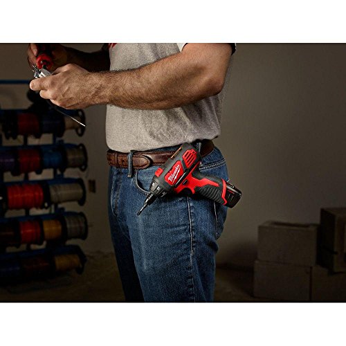 Milwaukee 2401-22 M12 12-Volt Lithium-Ion 1/4 in. Hex Cordless Screwdriver Kit