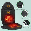 Vibrating Massager Seat Cushion with Fast Heat,8 Vibration Massage Nodes to Release Stress and Fatigue,Back Massager Chair Pad for Back