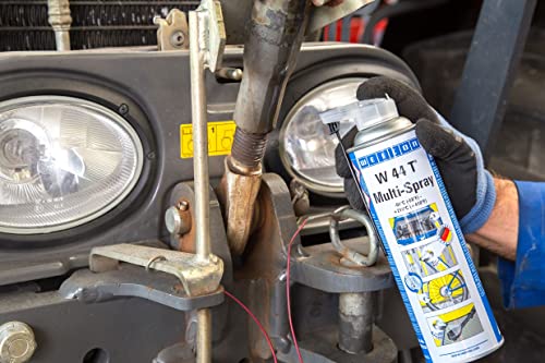 WEICON W 44 T Multi-Spray 400 ml, Multifunctional Oil, 1 Spray – 5 Functions: penetrating Oil, Rust Remover, Corrosion Protection, Lubricant, Care Spray