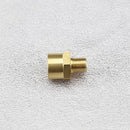 VGOL 4Pcs 1/8inch Male to 1/4inch Female BSP Brass Adapters Pipe Fitting Adapter Brass Thread Converter Accessories for Industrial Applications