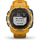 Garmin Instinct Solar, Rugged Outdoor GPS Watch, Sunbrust
