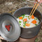 Naturehike 4-6 Person Outdoor Cookware 4L Aluminium Alloy Cooking Pot Utensils for Camping Picnic Pot